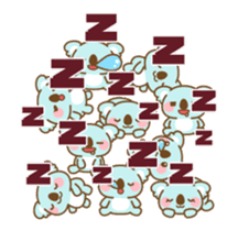 Moving sticker! A lot of animals sticker #11933627