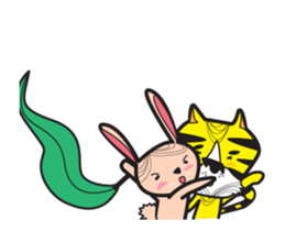 P'suea & little friends part 2 sticker #11934164