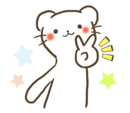 Ermine Sticker sticker #11934209