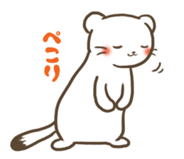 Ermine Sticker sticker #11934219