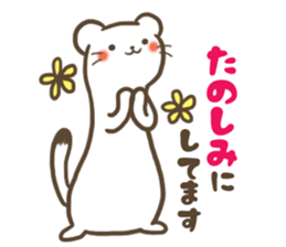 Ermine Sticker sticker #11934220