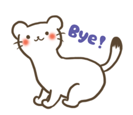 Ermine Sticker sticker #11934225