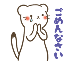 Ermine Sticker sticker #11934226