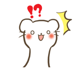 Ermine Sticker sticker #11934230