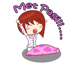 Cute couple couple sticker #11934601