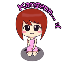 Cute couple couple sticker #11934602