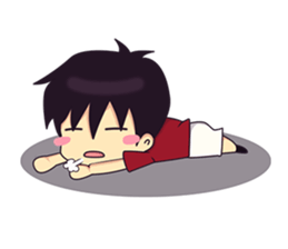 Cute couple couple sticker #11934619