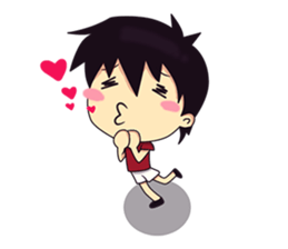 Cute couple couple sticker #11934621