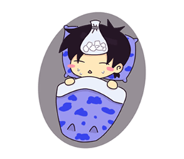 Cute couple couple sticker #11934629