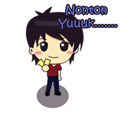 Cute couple couple sticker #11934637