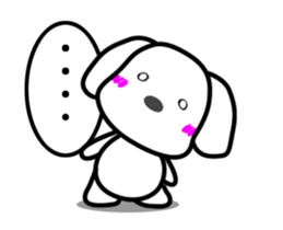 Moving ! MARU of a little bitter Maltese sticker #11934747