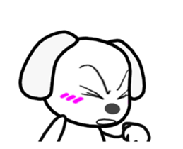 Moving ! MARU of a little bitter Maltese sticker #11934749