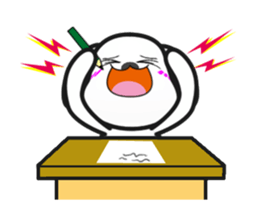 Moving ! MARU of a little bitter Maltese sticker #11934762