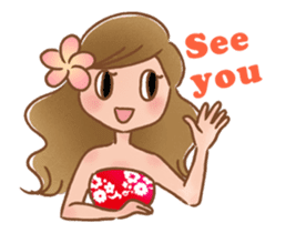 Dance! Hula Girl! sticker #11935037