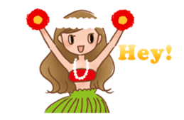 Dance! Hula Girl! sticker #11935046