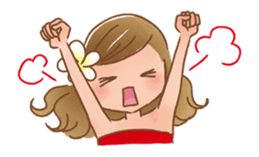 Dance! Hula Girl! sticker #11935049