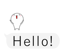 Small guy to play with balloon part2 sticker #11935280