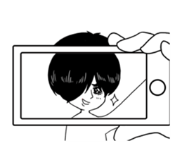 Moving Menhealer boys sticker #11935305