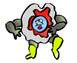 DYNAMIC ADDICTIVE FACE (NO LETTERS ver.) sticker #11935430