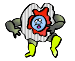 DYNAMIC ADDICTIVE FACE (NO LETTERS ver.) sticker #11935430