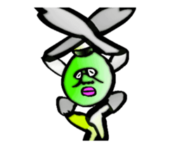 DYNAMIC ADDICTIVE FACE (NO LETTERS ver.) sticker #11935431