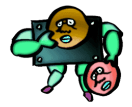 DYNAMIC ADDICTIVE FACE (NO LETTERS ver.) sticker #11935439