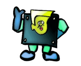 DYNAMIC ADDICTIVE FACE (NO LETTERS ver.) sticker #11935445