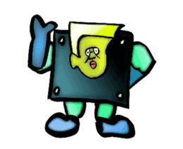 DYNAMIC ADDICTIVE FACE (NO LETTERS ver.) sticker #11935445