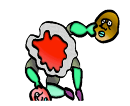 DYNAMIC ADDICTIVE FACE (NO LETTERS ver.) sticker #11935446