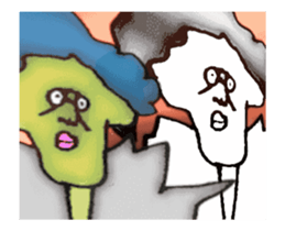 DYNAMIC ADDICTIVE FACE (NO LETTERS ver.) sticker #11935451