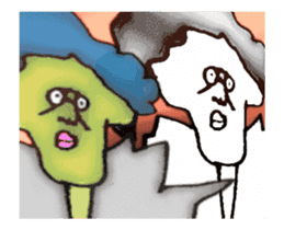 DYNAMIC ADDICTIVE FACE (NO LETTERS ver.) sticker #11935451