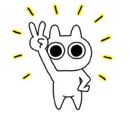 RABBITS WITH BIG EYES sticker #11935454