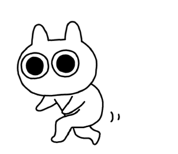 RABBITS WITH BIG EYES sticker #11935457