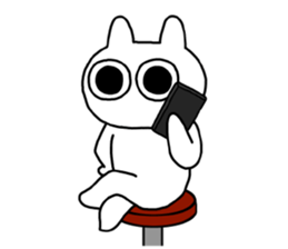 RABBITS WITH BIG EYES sticker #11935464