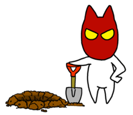 RABBITS WITH BIG EYES sticker #11935484