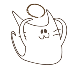 girlish cats. sticker #11935952