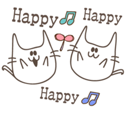 girlish cats. sticker #11935955