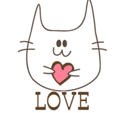 girlish cats. sticker #11935958