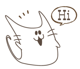 girlish cats. sticker #11935960