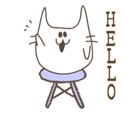 girlish cats. sticker #11935967