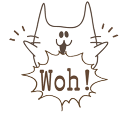 girlish cats. sticker #11935970