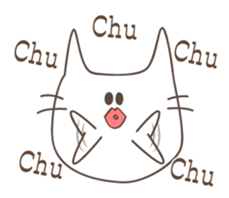 girlish cats. sticker #11935974