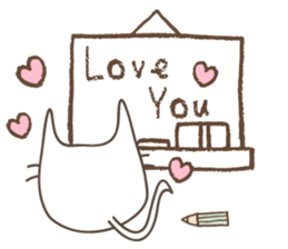 girlish cats. sticker #11935976