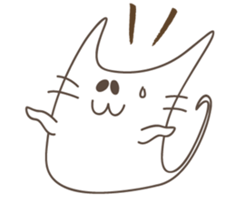 girlish cats. sticker #11935981