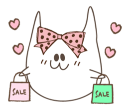 girlish cats. sticker #11935982