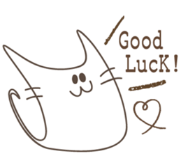 girlish cats. sticker #11935989