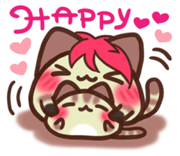 Visual Daifuku-nyannyan sticker #11936381