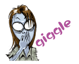 Sticker of zombie-Move sticker #11936652