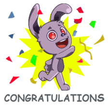 Cheery the Bunny sticker #11936791