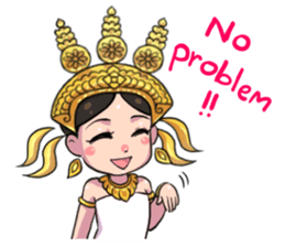 Little beauty Apsaras dance sticker #11936837